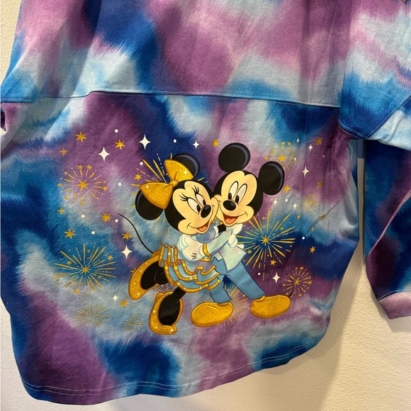 Walt Disney World 50TH ANNIVERSARY Spirit Jersey  MICKEY & MINNIE Adult L  NEW - Picture 3 of 7